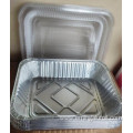 Disposable half size food aluminum foil pans